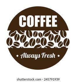 delicious coffee design, vector illustration eps10 graphic