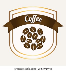 delicious coffee design, vector illustration eps10 graphic