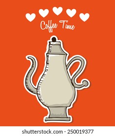 delicious coffee design, vector illustration eps10 graphic 