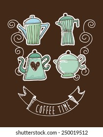 delicious coffee design, vector illustration eps10 graphic 