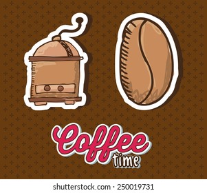 delicious coffee design, vector illustration eps10 graphic 