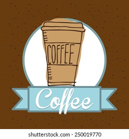 delicious coffee design, vector illustration eps10 graphic 