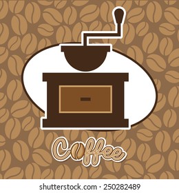 delicious coffee design, vector illustration eps10 graphic 