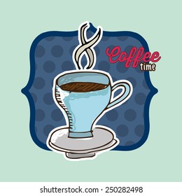 delicious coffee design, vector illustration eps10 graphic 