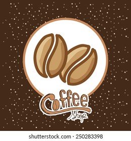 delicious coffee design, vector illustration eps10 graphic 