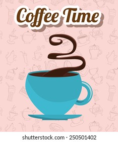 delicious coffee design, vector illustration eps10 graphic 