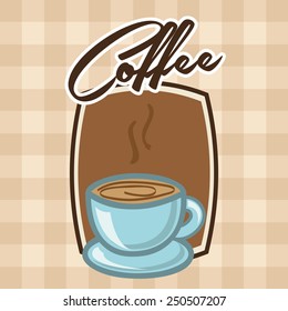 delicious coffee design, vector illustration eps10 graphic 