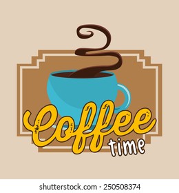 delicious coffee design, vector illustration eps10 graphic 