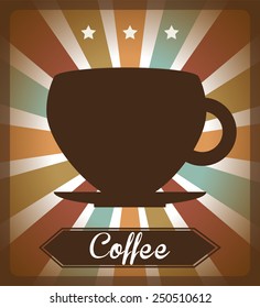 delicious coffee design, vector illustration eps10 graphic 