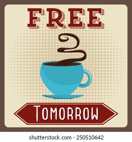 delicious coffee design, vector illustration eps10 graphic 