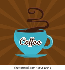 delicious coffee design, vector illustration eps10 graphic 