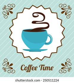delicious coffee design, vector illustration eps10 graphic 