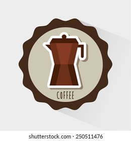 delicious coffee design, vector illustration eps10 graphic 