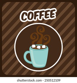 delicious coffee design, vector illustration eps10 graphic 