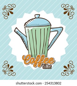 delicious coffee design, vector illustration eps10 graphic