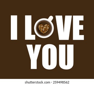 delicious coffee design, vector illustration eps10 graphic 