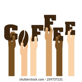 delicious coffee design, vector illustration eps10 graphic 