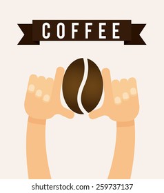 delicious coffee design, vector illustration eps10 graphic 