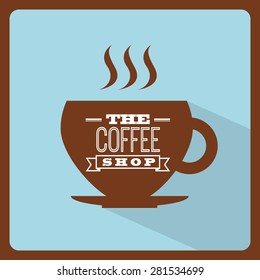 delicious coffee design, vector illustration eps10 graphic 