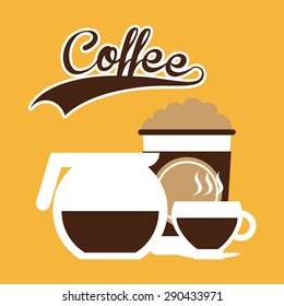 delicious coffee design, vector illustration eps10 graphic 