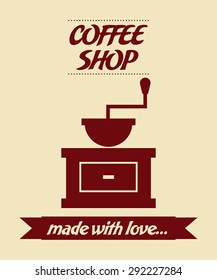 delicious coffee design, vector illustration eps10 graphic 