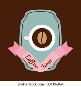 delicious coffee design, vector illustration eps10 graphic 