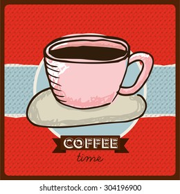 delicious coffee design, vector illustration eps10 graphic 