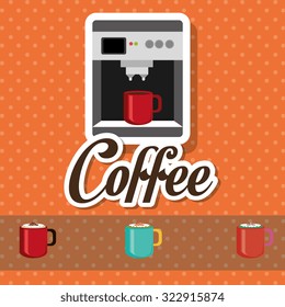 delicious coffee design, vector illustration eps10 graphic 