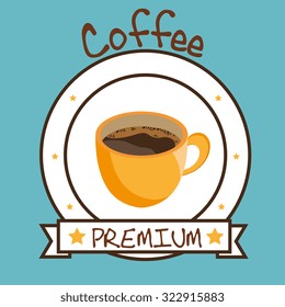 delicious coffee design, vector illustration eps10 graphic 