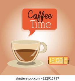 delicious coffee design, vector illustration eps10 graphic 