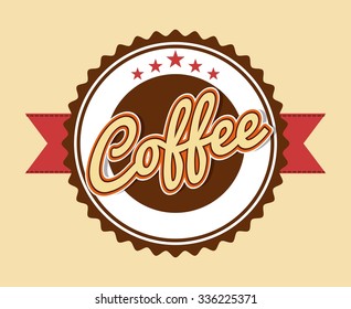 delicious coffee design, vector illustration eps10 graphic 