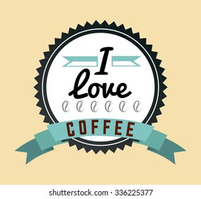 delicious coffee design, vector illustration eps10 graphic 