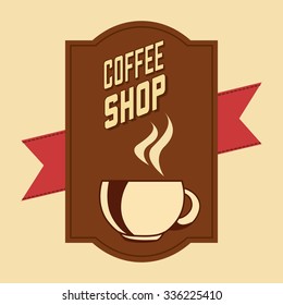 delicious coffee design, vector illustration eps10 graphic 