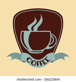 delicious coffee design, vector illustration eps10 graphic 