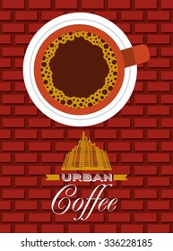delicious coffee design, vector illustration eps10 graphic 