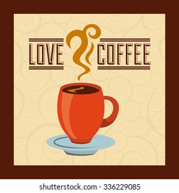 delicious coffee design, vector illustration eps10 graphic 