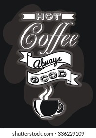delicious coffee design, vector illustration eps10 graphic 