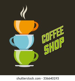 delicious coffee design, vector illustration eps10 graphic 