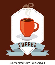 delicious coffee design, vector illustration eps10 graphic 