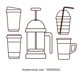 delicious coffee design, vector illustration eps10 graphic 