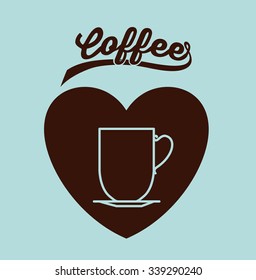 delicious coffee design, vector illustration eps10 graphic 