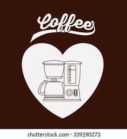 delicious coffee design, vector illustration eps10 graphic 