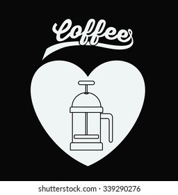 delicious coffee design, vector illustration eps10 graphic 