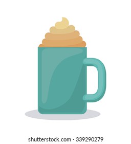 delicious coffee design, vector illustration eps10 graphic 