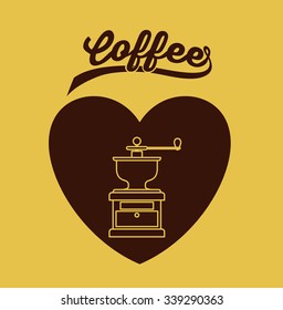 delicious coffee design, vector illustration eps10 graphic 