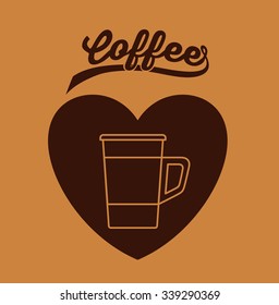 delicious coffee design, vector illustration eps10 graphic 