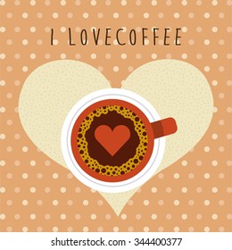 delicious coffee design, vector illustration eps10 graphic 