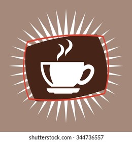 delicious coffee design, vector illustration eps10 graphic 