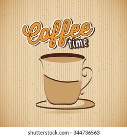 delicious coffee design, vector illustration eps10 graphic 