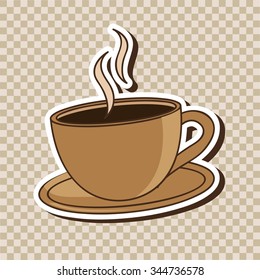 delicious coffee design, vector illustration eps10 graphic 